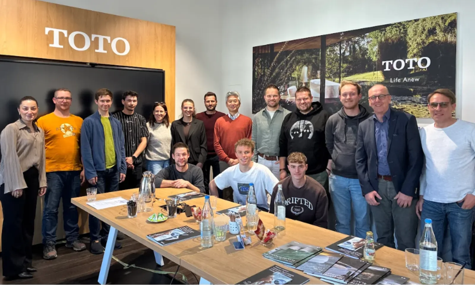 firmenausflug zur firma toto